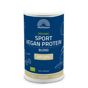 Mattisson Healthstyle Organic Sport Vegan Protein Blend Natural afbeelding