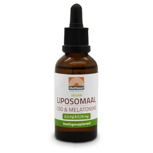 Mattisson Healthstyle Vegan Liposomaal CBD 0,5 mg & Melatonine 0,29 mg afbeelding