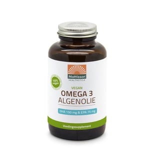 Mattisson Healthstyle Vegan Omega 3 Algenolie DHA 150 mg EPA 75 mg afbeelding