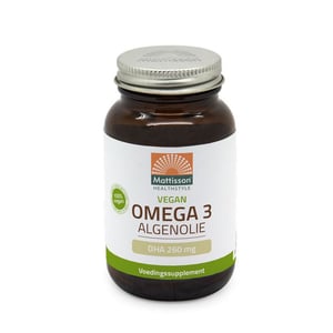Mattisson Healthstyle Vegan Omega-3 Algenolie DHA 260 mg afbeelding