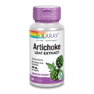 Solaray Artisjok Bladextract 300 mg Solaray Artisjok Bladextract 300 mg afbeelding