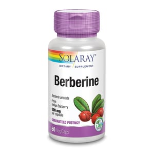 Solaray Berberine 500 mg Solaray Berberine 500 mg afbeelding
