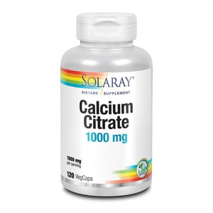 Solaray Calciumcitraat 1000 mg Solaray Calciumcitraat 1000 mg afbeelding