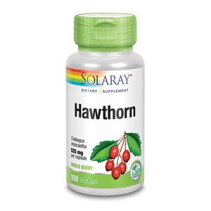 Solaray Crataegus Meidoorn 525 mg Solaray Crataegus Meidoorn 525 mg afbeelding
