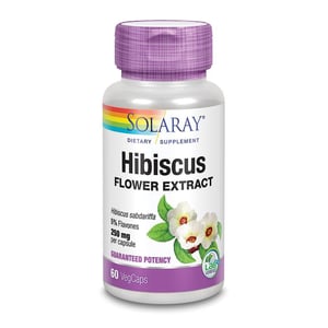 Solaray Hibiscus Bloemextract 250 mg afbeelding