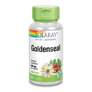 Solaray Hydrastis Canadensis 550 mg Solaray Hydrastis Canadensis 550 mg afbeelding