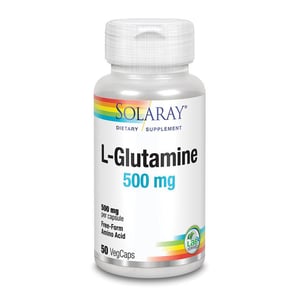 Solaray L-Glutamine 500 mg afbeelding