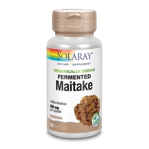 Solaray Maitake Gefermenteerd 500 mg Solaray Maitake Gefermenteerd 500 mg afbeelding