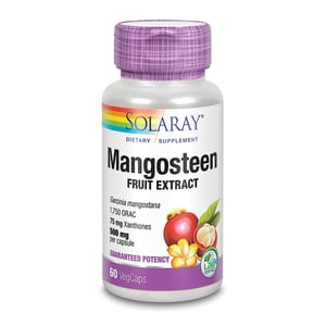 Solaray Mangosteen Extract 500 mg Solaray Mangosteen Extract 500 mg afbeelding