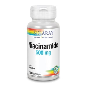 Solaray Vitamine B3 Niacinamide 500 mg afbeelding