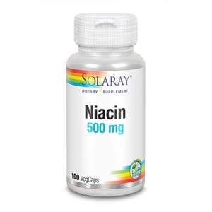 Solaray Vitamine B3 Niacine 500 mg afbeelding