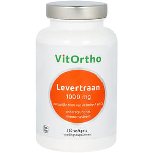 Vitortho Levertraan 1000 mg afbeelding