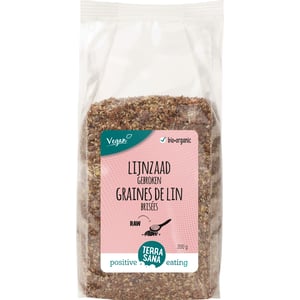 TerraSana RAW Lijnzaad gebroken TerraSana RAW Lijnzaad gebroken afbeelding