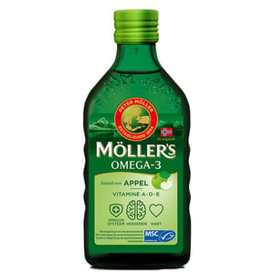 Möllers Omega-3 Levertraan Appel afbeelding