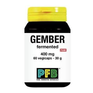 SNP Gember Fermented 400 mg afbeelding