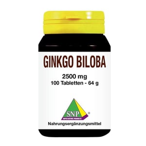 SNP Ginkgo Biloba 2500 mg afbeelding
