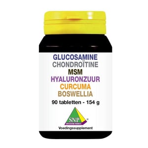 SNP Glucosamine Chondro MSM Hyaluron Curcum Boswellia afbeelding