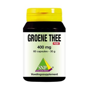 SNP Groene Thee 400 mg Puur afbeelding