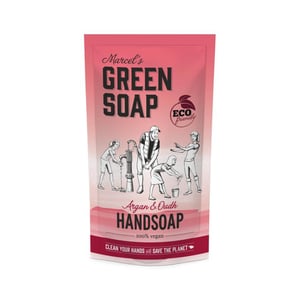 Marcel's Green Soap Handzeep Argan & Oudh Navulverpakking Marcel's Green Soap Handzeep Argan & Oudh Navulverpakking afbeelding