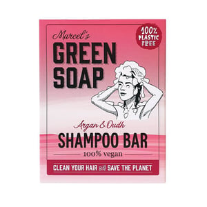Marcel's Green Soap Shampoo Bar Argan & Oudh afbeelding