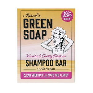 Marcel's Green Soap Shampoo Bar Vanilla & Cherry afbeelding