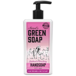 Marcel's Green Soap Handzeep Patchouli & Cranberry afbeelding