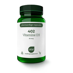 AOV Voedingssupplementen 402 Vitamine D3 25 mcg afbeelding