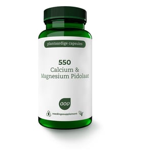 AOV Voedingssupplementen 550 Calcium Magnesium Pidolaat afbeelding