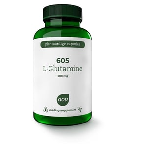 AOV Voedingssupplementen 605 L-Glutamine 500 mg afbeelding