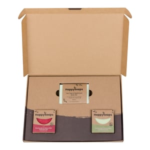 HappySoaps Giftbox Herbs & Spices Medium HappySoaps Giftbox Herbs & Spices Medium afbeelding