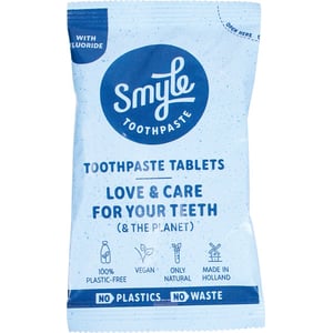 Smyle Tandpasta tabletten met Fluoride Navulverpakking afbeelding