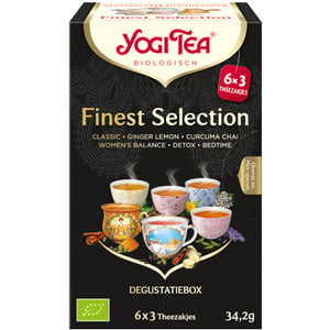 Yogi Tea Finest selection 3 x 6 stuks afbeelding