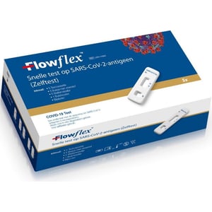 Flowflex Covid-19 SARS-COV-2 antigeen sneltest afbeelding