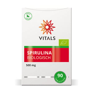 Vitals Spirulina 500 mg Biologisch afbeelding