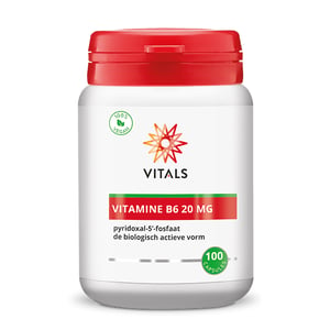 Vitals Vitamine B6 pyridoxaal-5-fosfaat 20 mg (P5P) afbeelding
