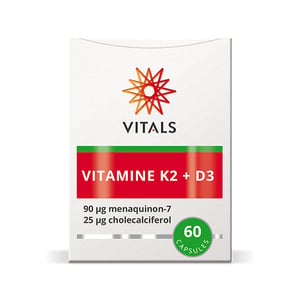 Vitals Vitamine K2 90 mcg & D3 25 mcg afbeelding