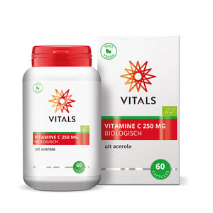 Vitals Vitamine C 250 mg Biologisch afbeelding