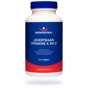 Orthovitaal Levertraan Vitamine A en D afbeelding