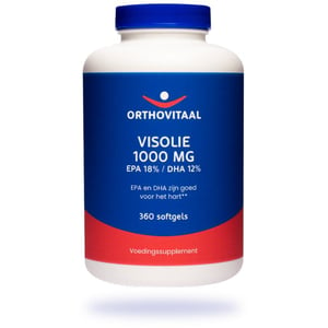 Orthovitaal Visolie 1000 mg EPA 18% DHA 12% afbeelding