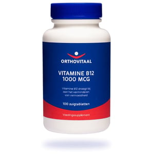 Orthovitaal Vitamine B12 1000 mcg afbeelding
