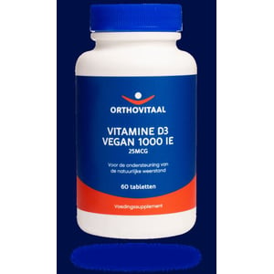 Orthovitaal - Vegan Vitamine D3 1000ie