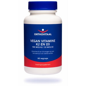 Orthovitaal Vegan Vitamine K2 & D3 afbeelding