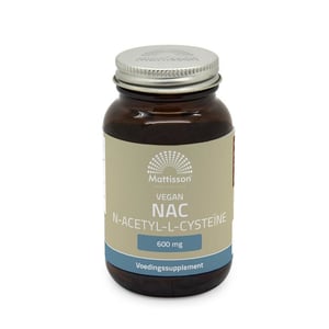 Mattisson Healthstyle Vegan N-Acetyl-L-Cysteïne (NAC) 600 mg afbeelding