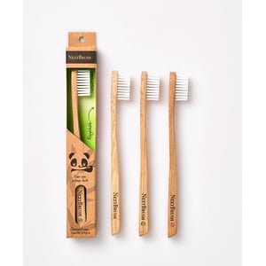 Nextbrush Bamboe Tandenborstel vanaf 5 jaar afbeelding