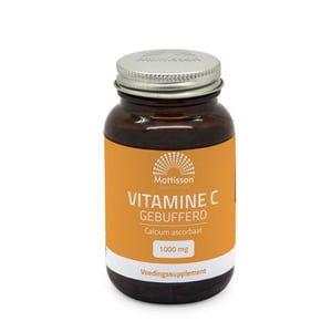 Mattisson Healthstyle - Vitamine C Gebuffered 1000mg Calcium Ascorbaat