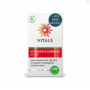 Vitals Vitamine B Complex Actief afbeelding