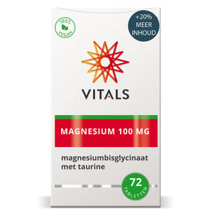 Vitals - Magnesiumbisglycinaat 100 mg