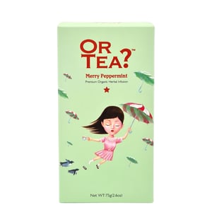 Or Tea Organic Merry Peppermint Thee Navulling afbeelding