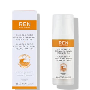 REN Clean Skincare Glycol Lactic Radiance Renewal Mask afbeelding