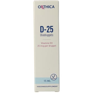 Orthica - Vitamine D-25 oliedruppels